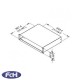 2u Sliding Rack Keyboard Tray - 367mm Depth